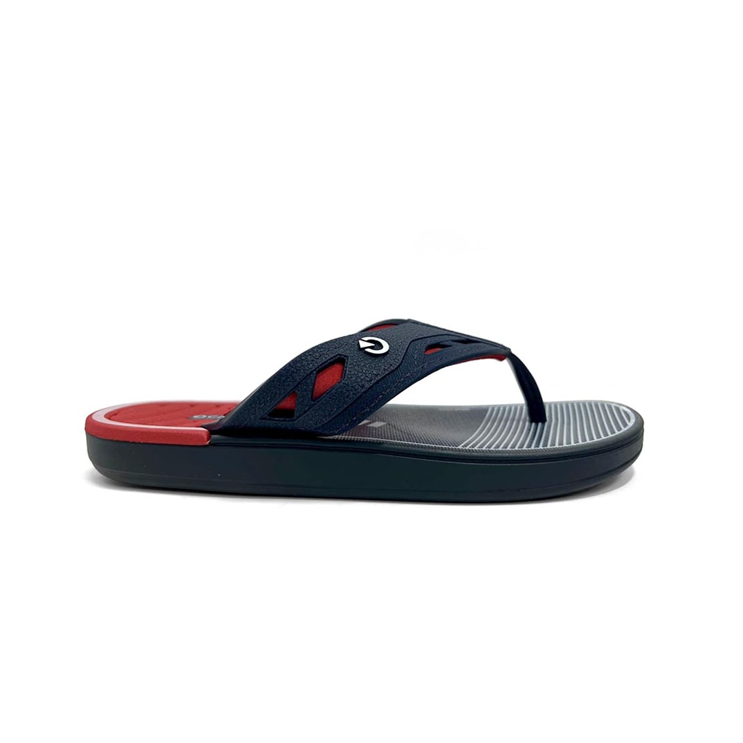 Chinelo Cartago Infantil Dallas Dedo 12216 Azul/Vermelho