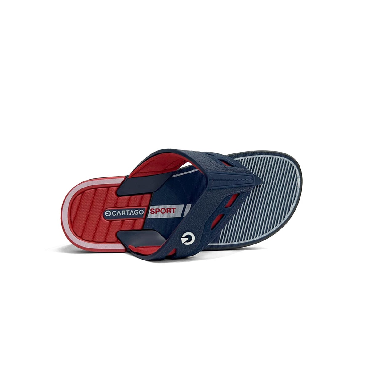Chinelo Cartago Infantil Dallas Dedo 12216 Azul/Vermelho Chinelo Cartago Infantil Dallas Dedo 12216 Azul/Vermelho