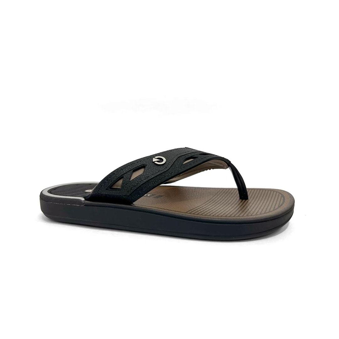 Chinelo Cartago Infantil Dallas Dedo 12216 Preto/Bege Chinelo Cartago Infantil Dallas Dedo 12216 Preto/Bege