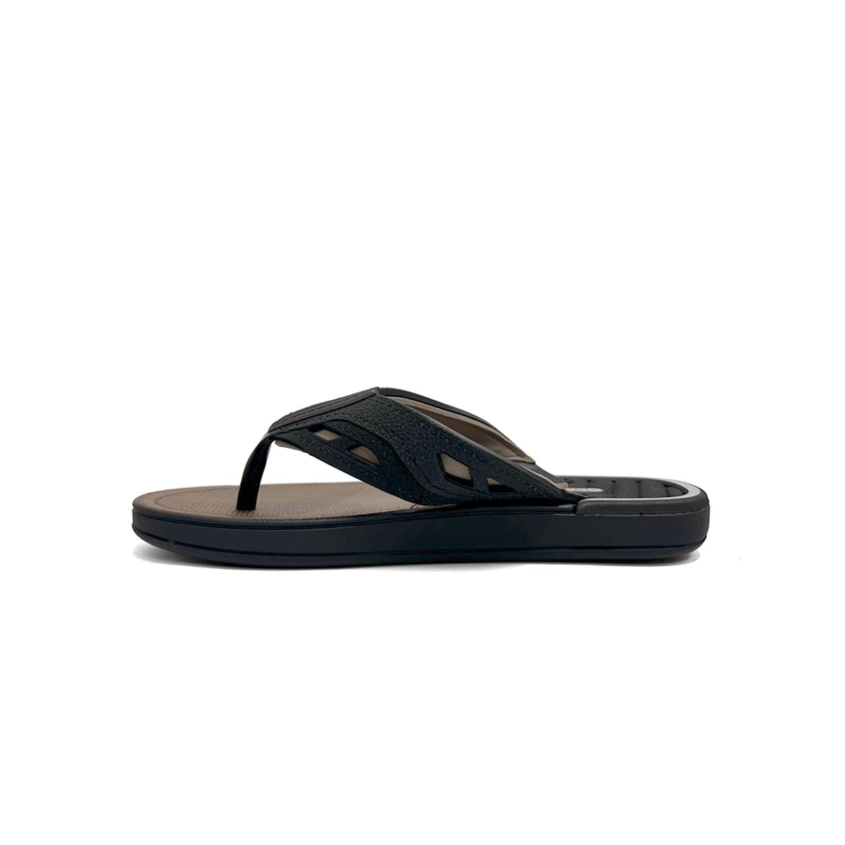 Chinelo Cartago Infantil Dallas Dedo 12216 Preto/Bege Chinelo Cartago Infantil Dallas Dedo 12216 Preto/Bege