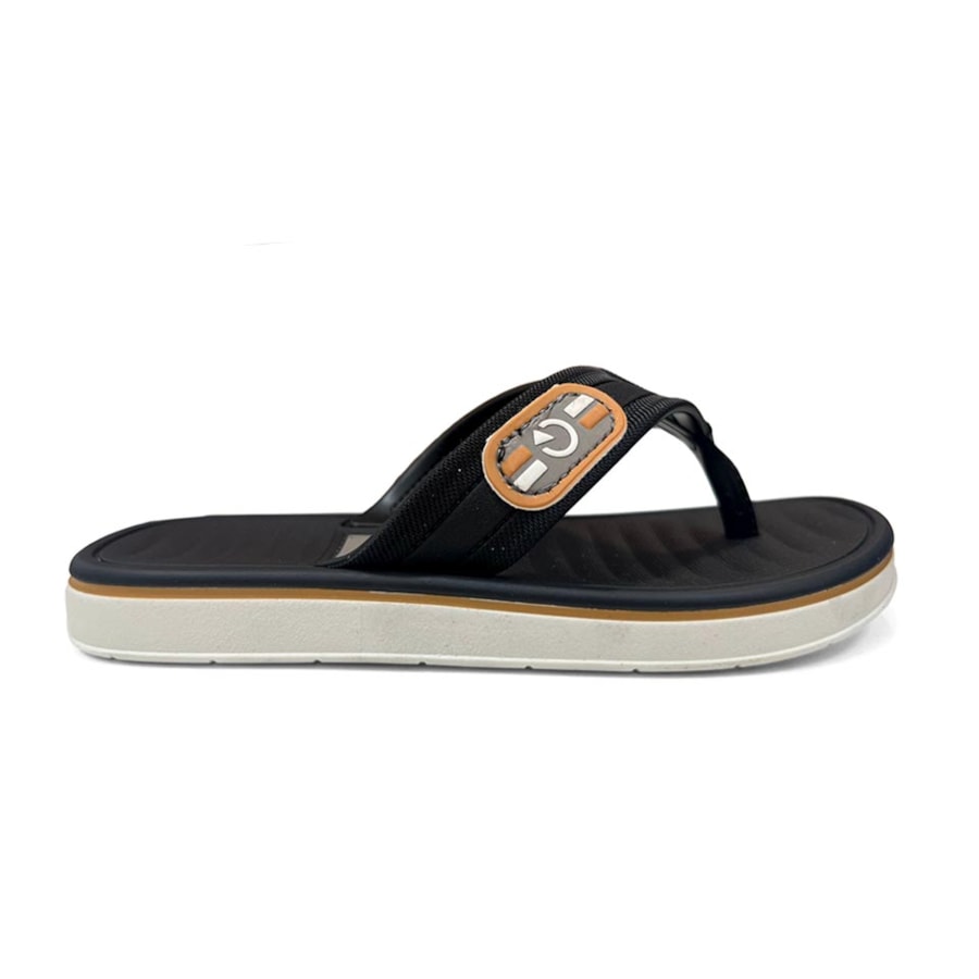 Chinelo Cartago Infantil Paris Ii Dedo 12468 Branco/Preto Chinelo Cartago Infantil Paris Ii Dedo 12468 Branco/Preto