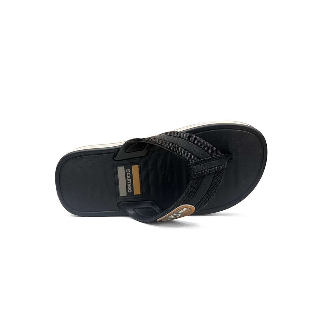 Chinelo Cartago Infantil Paris Ii Dedo 12468 Branco/Preto Chinelo Cartago Infantil Paris Ii Dedo 12468 Branco/Preto