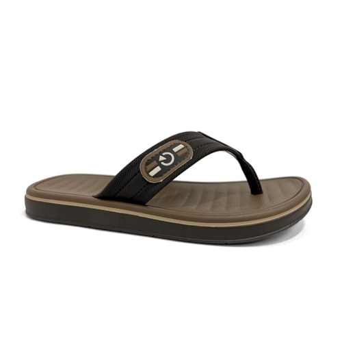 Chinelo Cartago Infantil Paris Ii Dedo 12468 Marrom