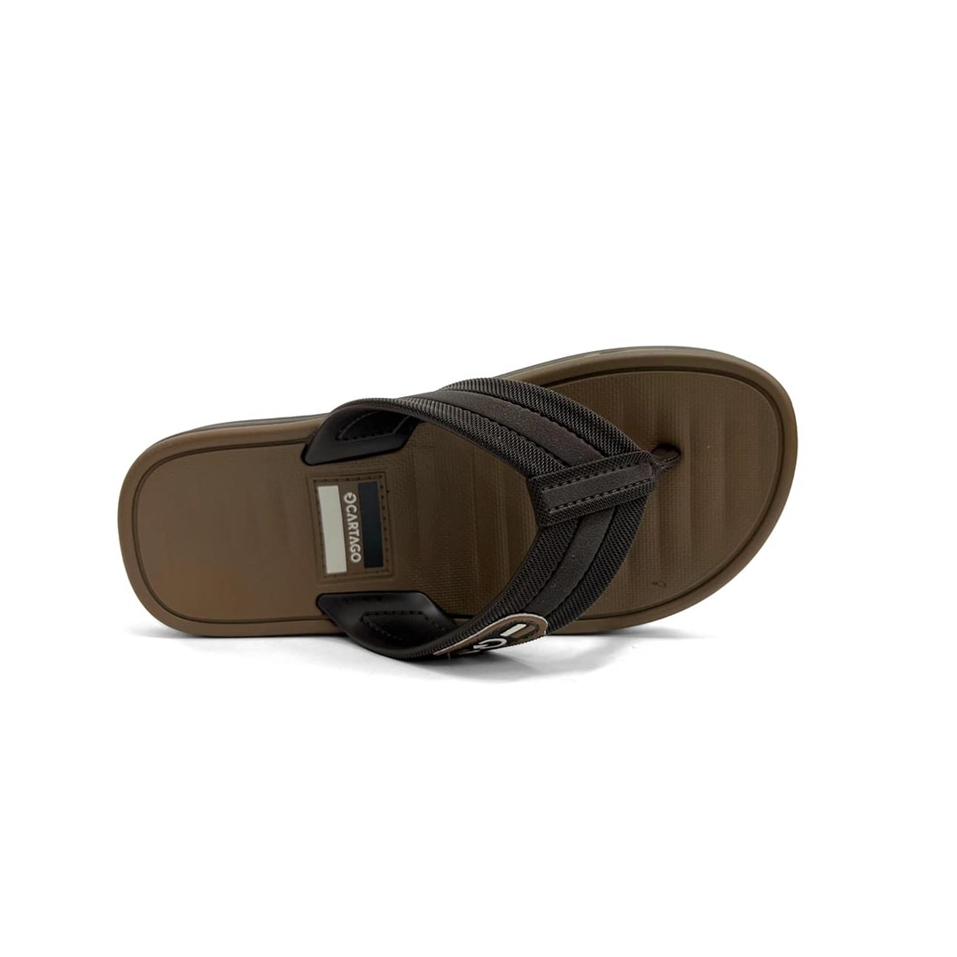 Chinelo Cartago Infantil Paris Ii Dedo 12468 Marrom Chinelo Cartago Infantil Paris Ii Dedo 12468 Marrom