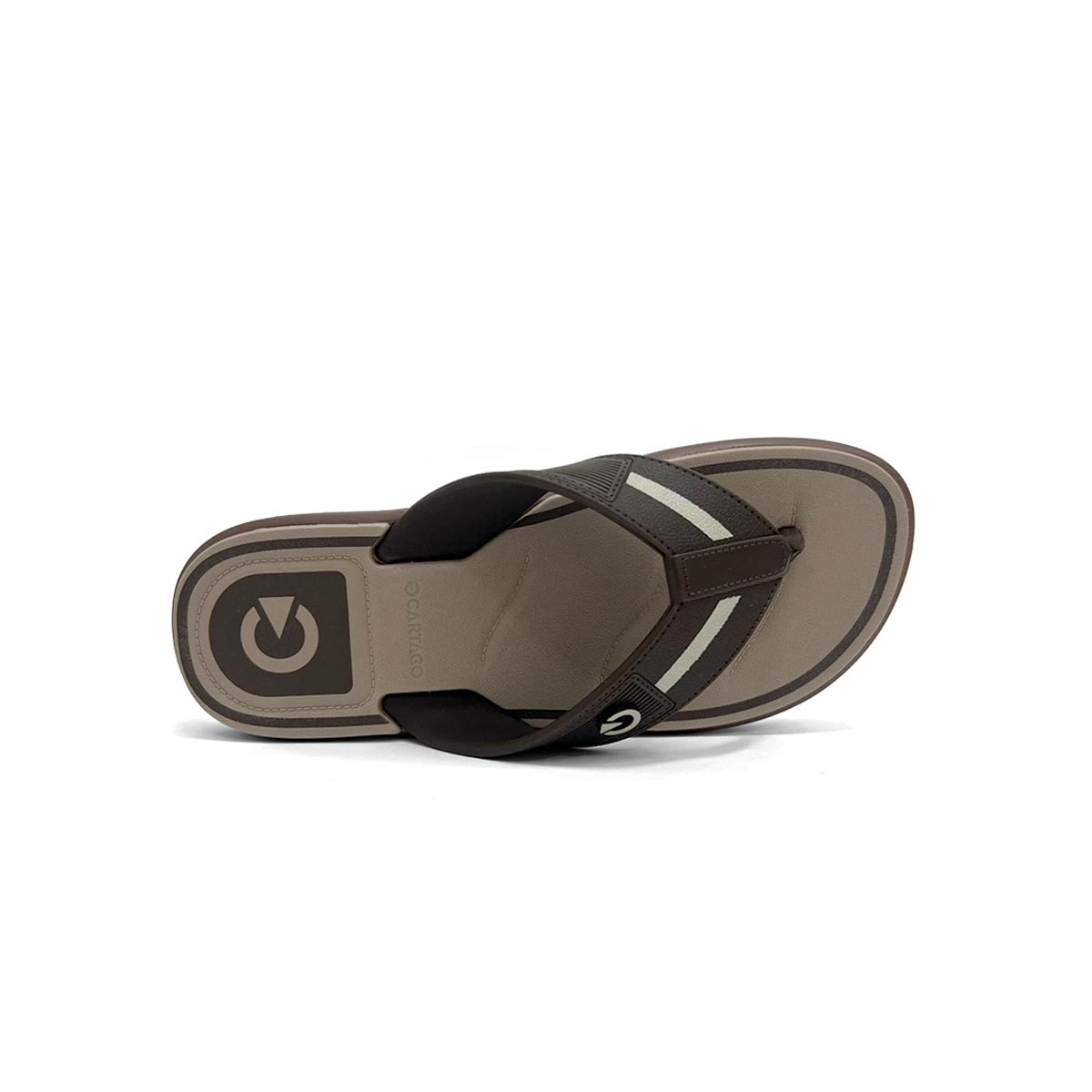 Chinelo Cartago Masculino Belgrado Dedo 12612 Marrom Chinelo Cartago Masculino Belgrado Dedo 12612 Marrom