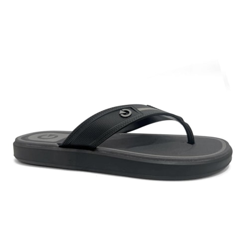 Chinelo Cartago Masculino Belgrado Dedo 12612 Preto