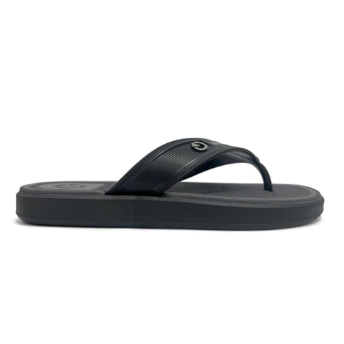 Detalhe - Chinelo Cartago Masculino Belgrado Dedo 12612 Preto