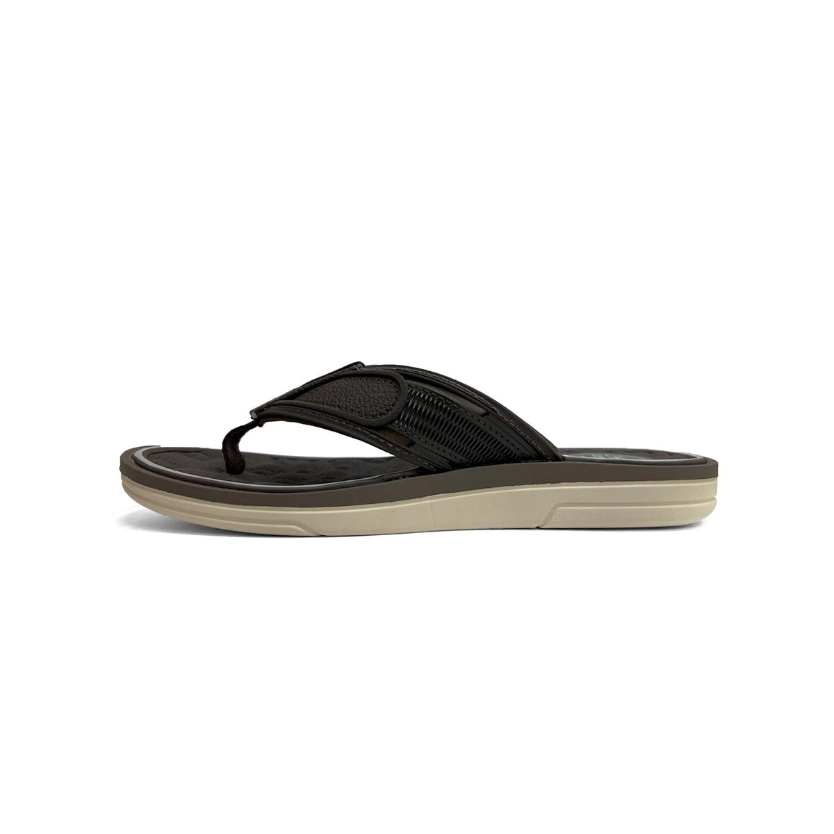 Chinelo Cartago Masculino De Dedo Lyon Iv 12531 Bege/Marrom Chinelo Cartago Masculino De Dedo Lyon Iv 12531 Bege/Marrom