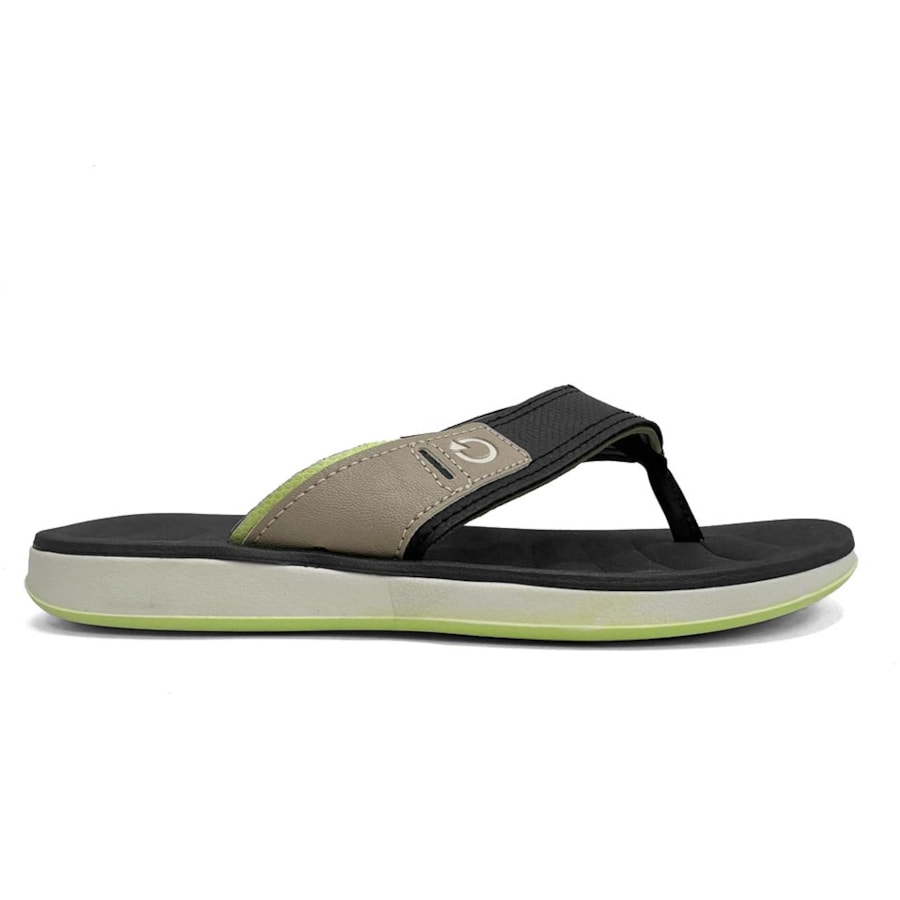 Chinelo Cartago Masculino De Dedo Málaga 10954 Cinza