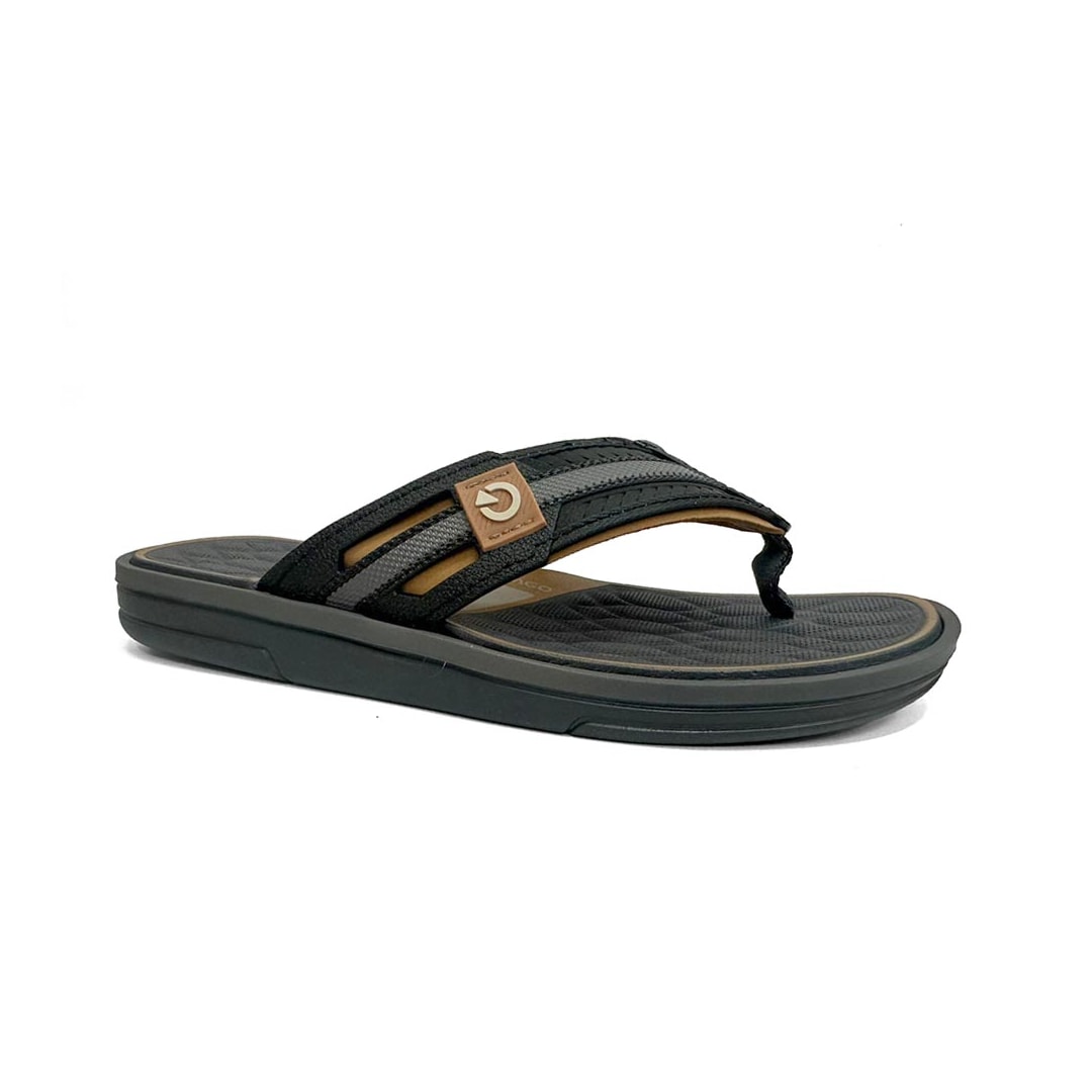 Chinelo Cartago Masculino Dedo Lyon Iii 12399 Cinza