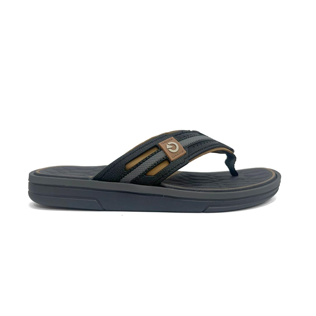 Chinelo Cartago Masculino Dedo Lyon Iii 12399 Cinza