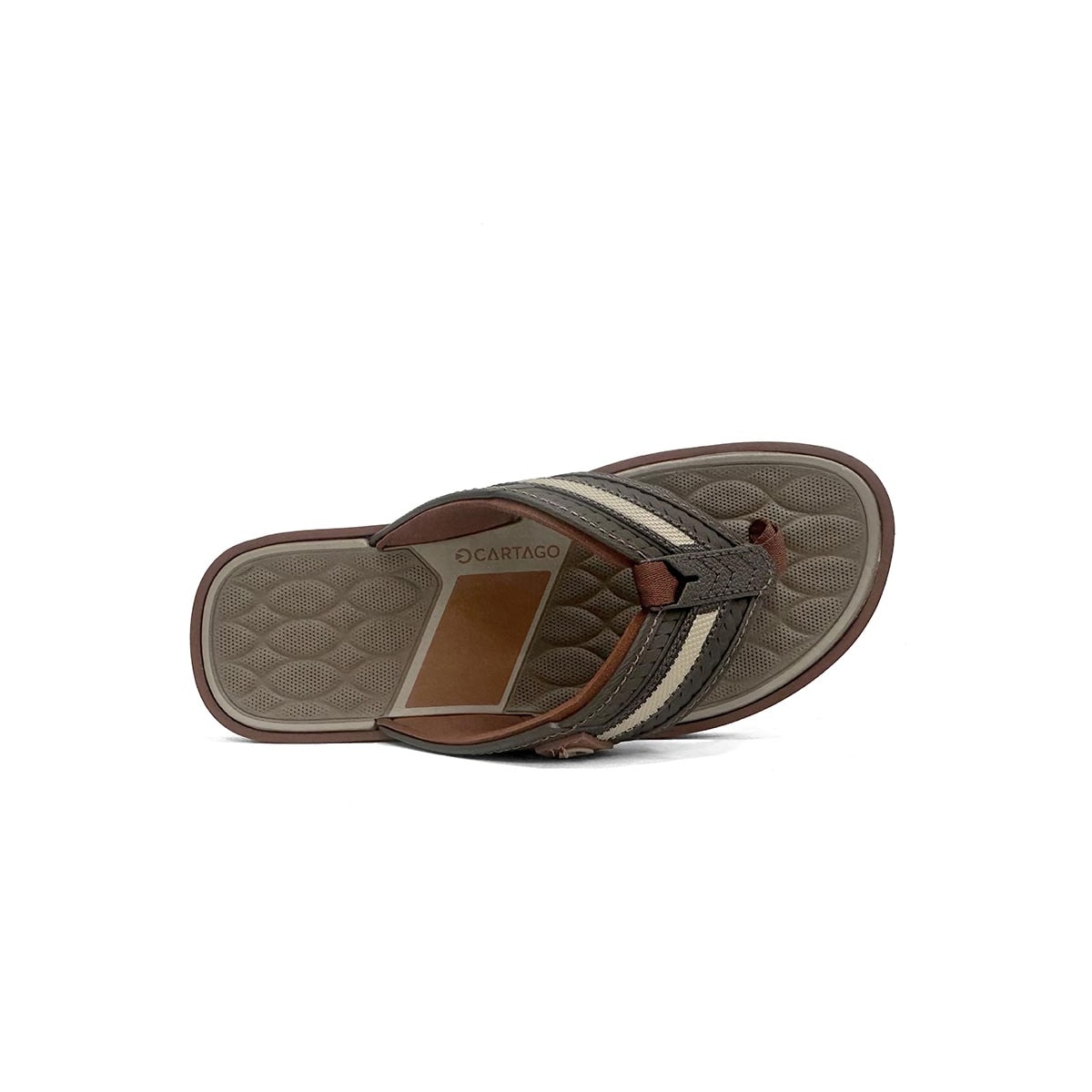 Chinelo Cartago Masculino Dedo Lyon Iii 12399 Marrom Chinelo Cartago Masculino Dedo Lyon Iii 12399 Marrom