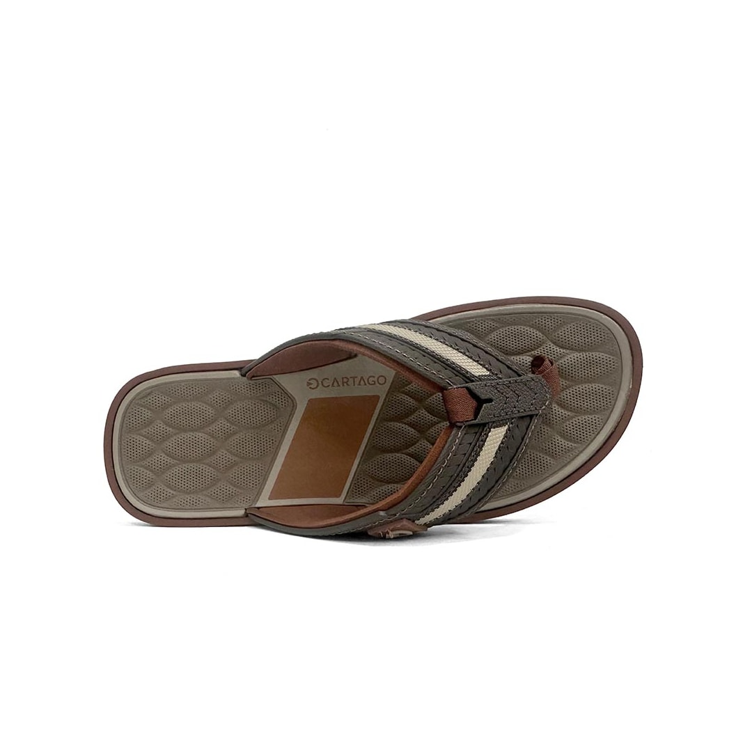 Chinelo Cartago Masculino Dedo Lyon Iii 12399 Marrom Chinelo Cartago Masculino Dedo Lyon Iii 12399 Marrom