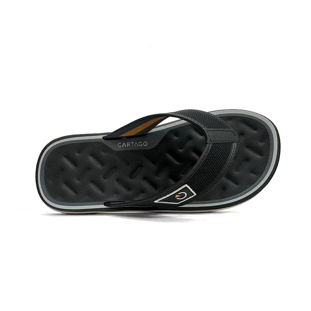 Chinelo Cartago Masculino Dedo Malaga Sport 12308 Bege