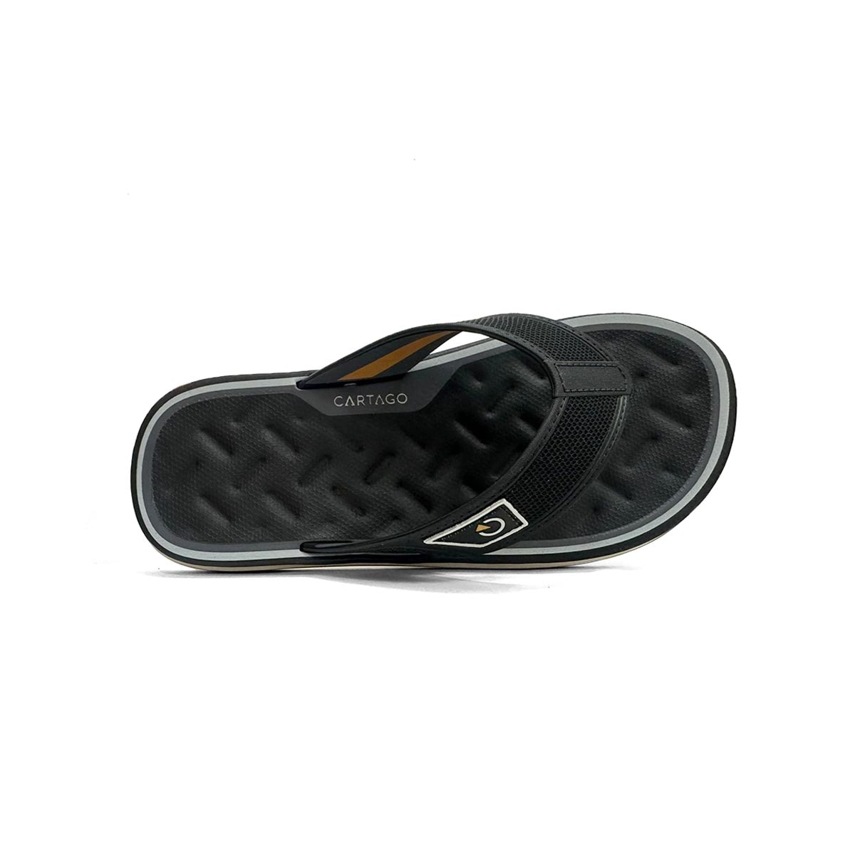 Chinelo Cartago Masculino Dedo Malaga Sport 12308 Bege