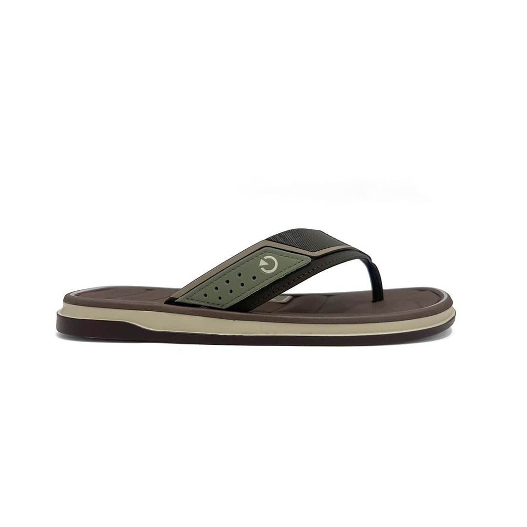 Chinelo Cartago Masculino Dedo Malaga Sport 12639 Bege