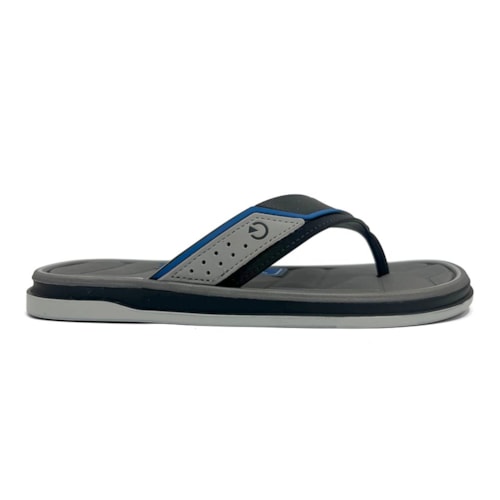 Detalhe - Chinelo Cartago Masculino Dedo Malaga Sport 12639 Preto