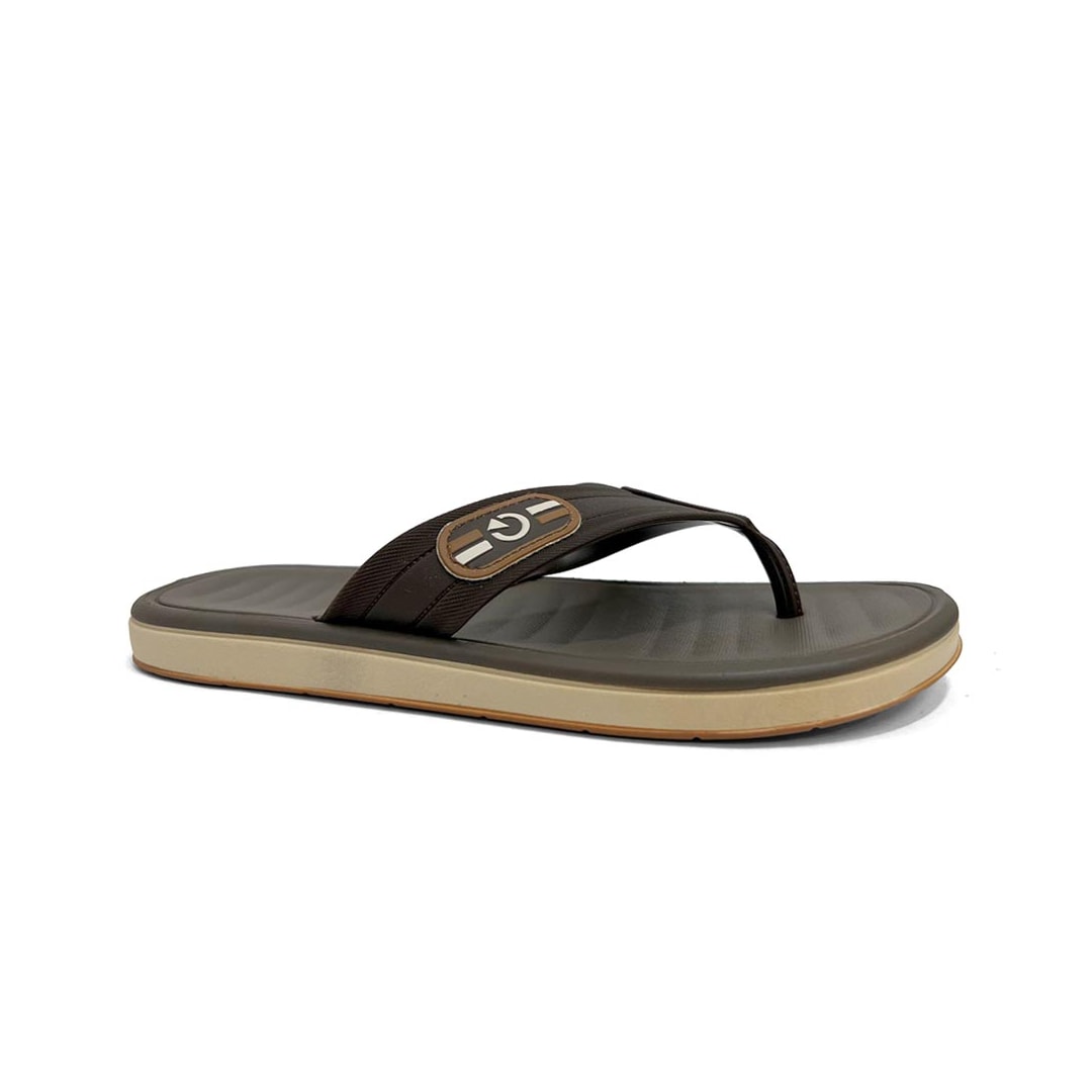 Chinelo Cartago Masculino Dedo Paris II 12214 Bege Claro