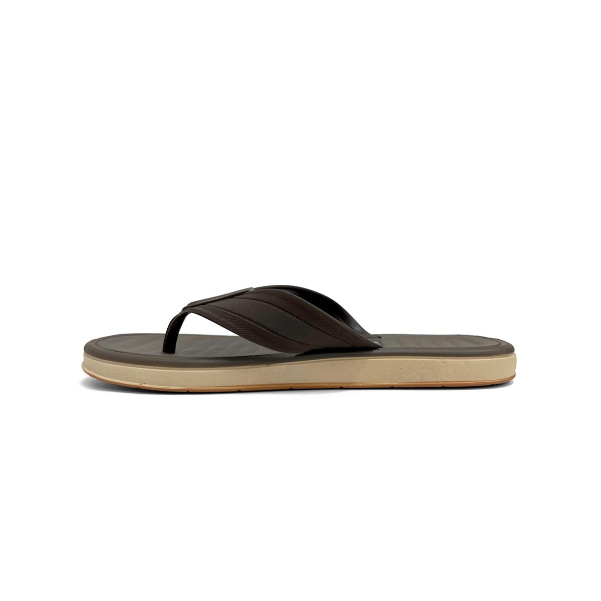 Chinelo Cartago Masculino Dedo Paris II 12214 Bege Claro