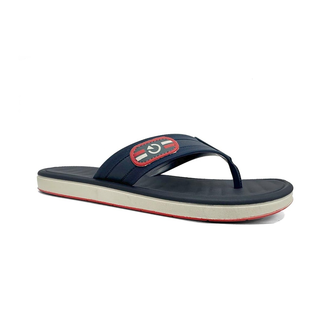 Chinelo Cartago Masculino Dedo Paris Ii 12214 Cinza/Azul