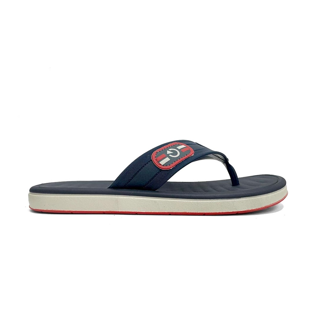 Chinelo Cartago Masculino Dedo Paris Ii 12214 Cinza/Azul