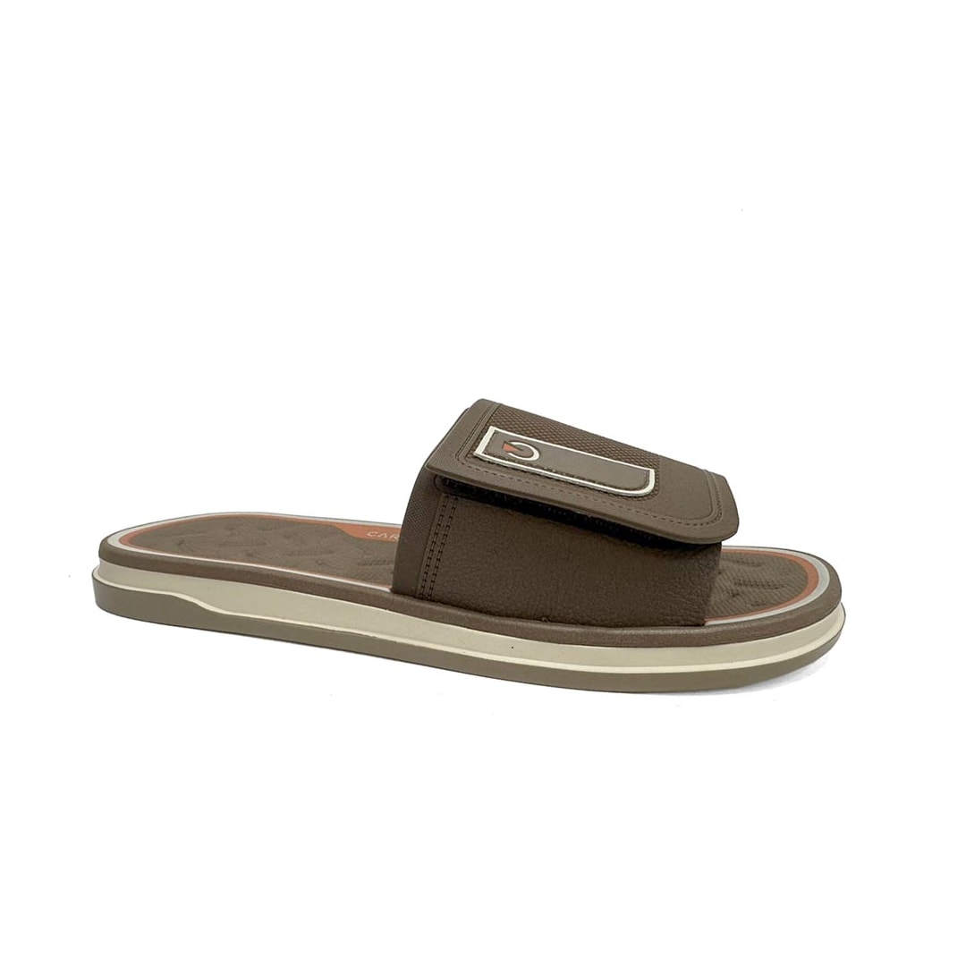 Chinelo Cartago Masculino Gáspea Malaga Sport 12377 Bege