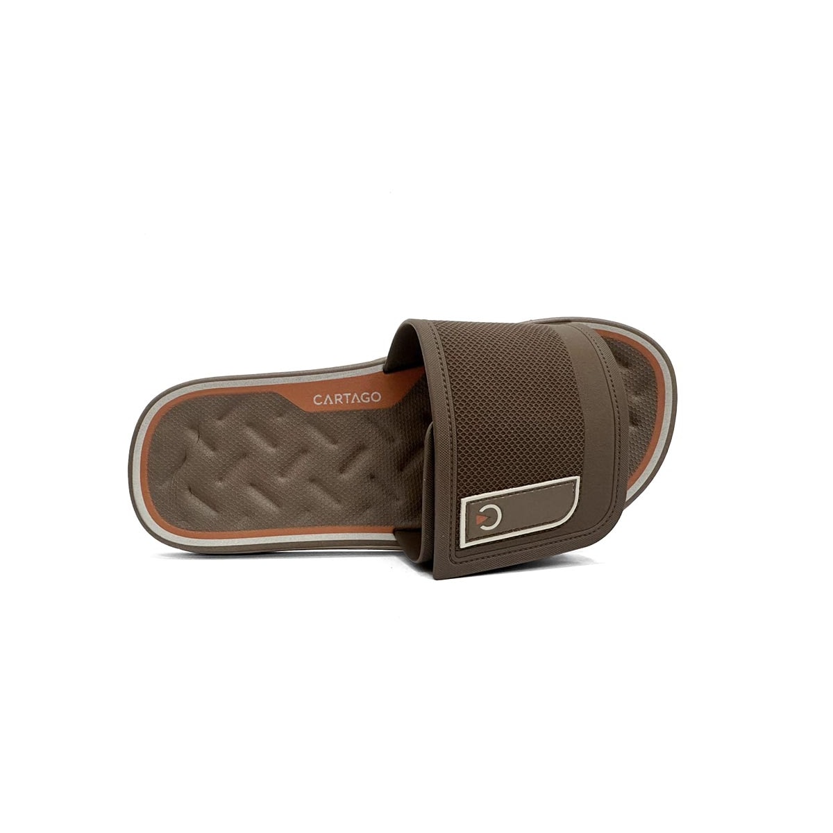 Chinelo Cartago Masculino Gáspea Malaga Sport 12377 Bege Chinelo Cartago Masculino Gáspea Malaga Sport 12377 Bege
