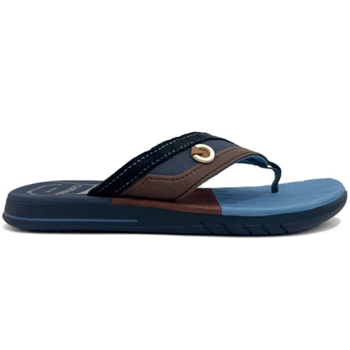 Detalhe - Chinelo Cartago Sevilha V De Dedo Grendene 12390 Azul