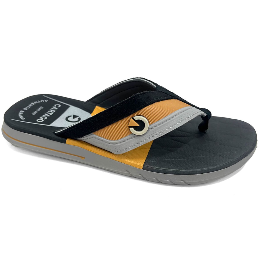 Chinelo Cartago Sevilha V De Dedo Grendene 12390 Cinza