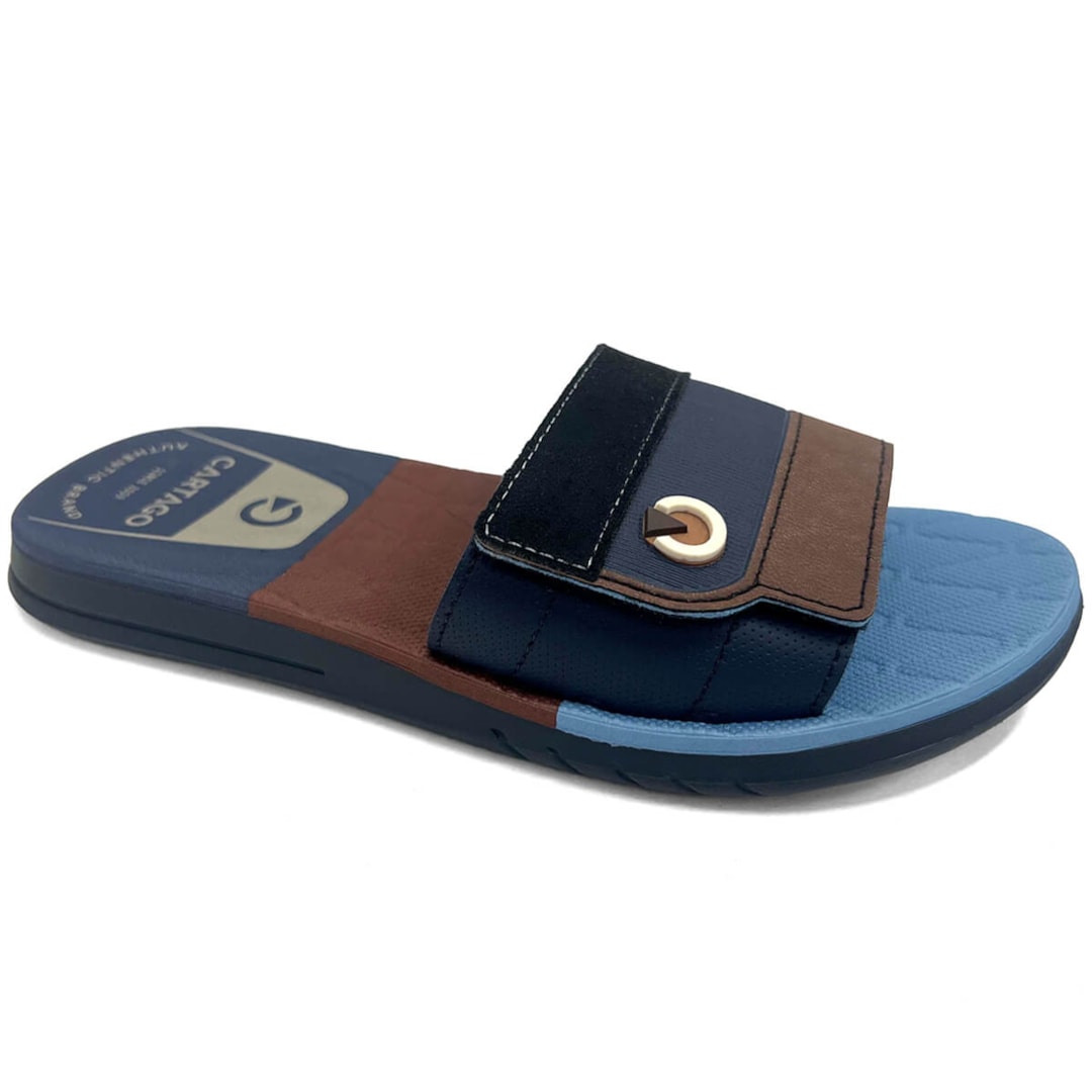 Chinelo Cartago Sevilha V De Gaspea Grendene 12391 Azul