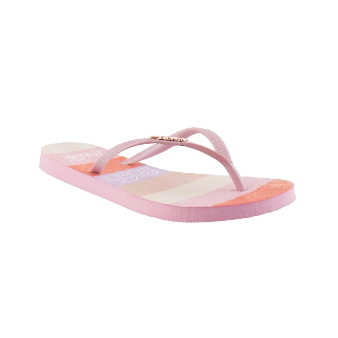 Chinelo Coca Cola Feminino Coke Summer Band Rosa Claro/Rose