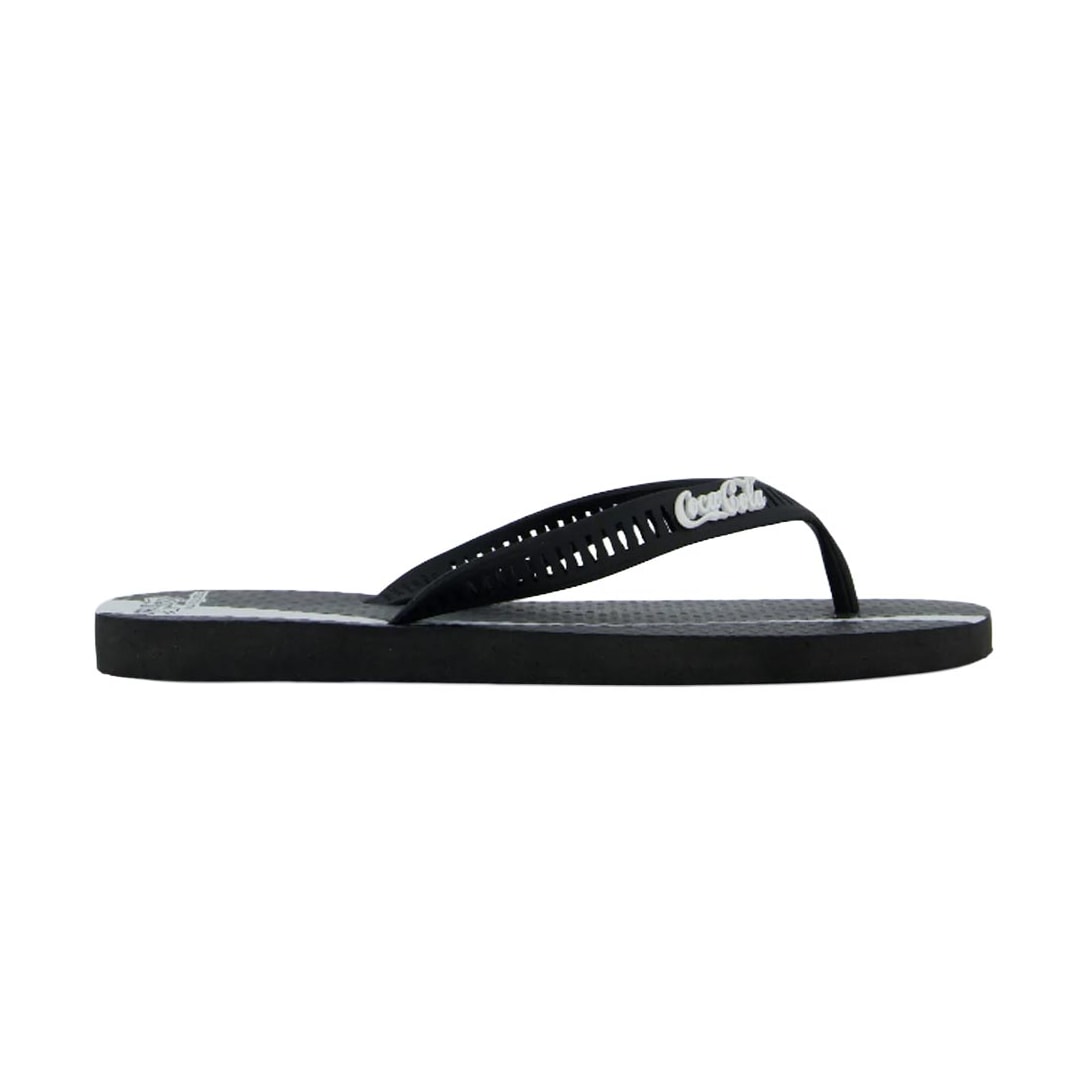 Chinelo Coca Cola Masculino Share A Coke Preto/Branco