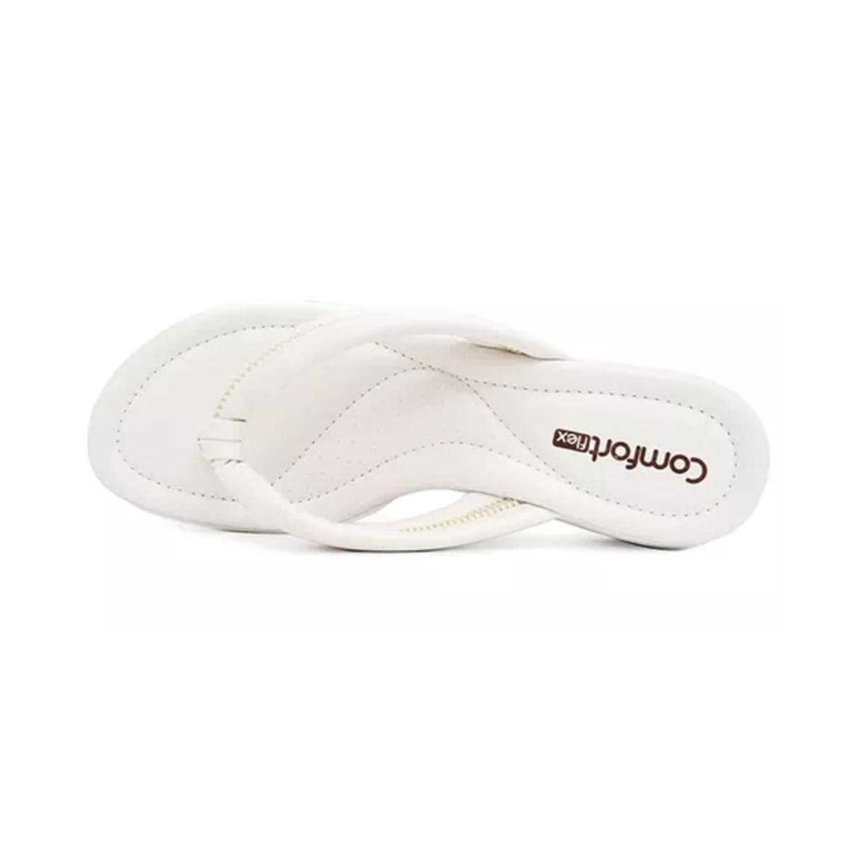 Chinelo Comforflex Conforto 22-81401 Marfim Chinelo Comforflex Conforto 22-81401 Marfim