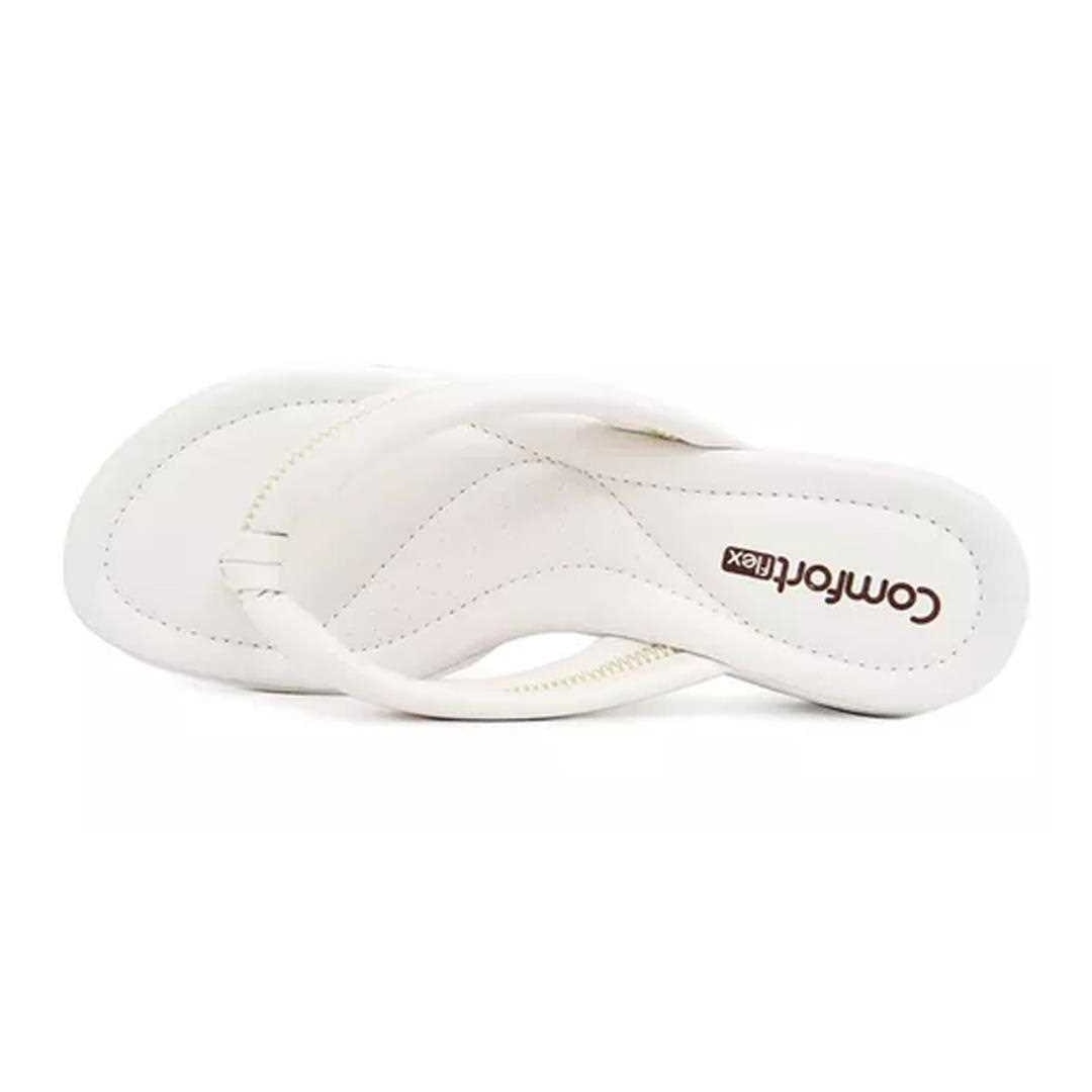 Chinelo Comforflex Conforto 22-81401 Marfim Chinelo Comforflex Conforto 22-81401 Marfim