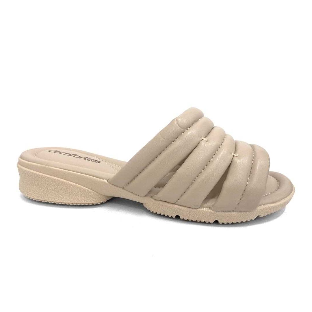 Chinelo Comfortflex 22-81304 Pele Chinelo Comfortflex 22-81304 Pele