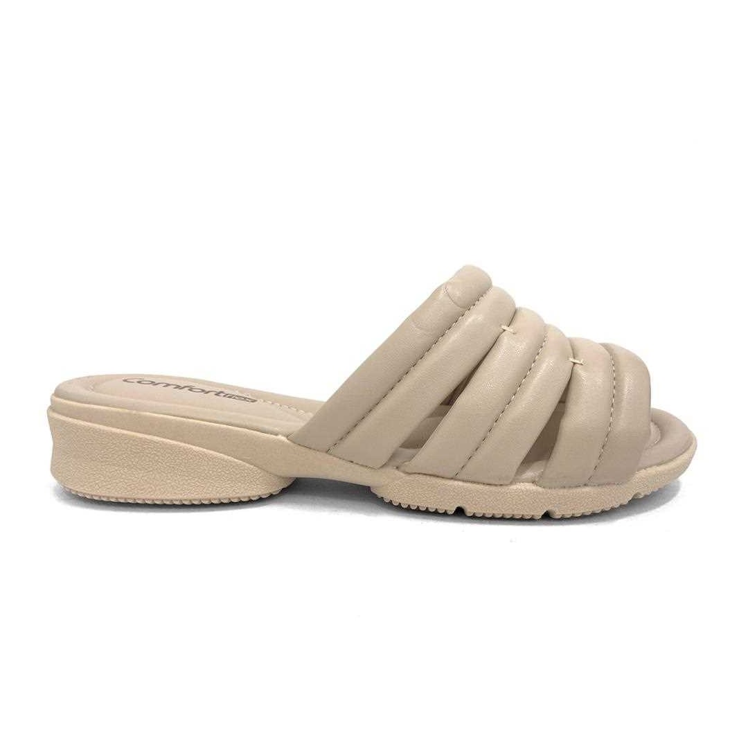 Chinelo Comfortflex 22-81304 Pele Chinelo Comfortflex 22-81304 Pele