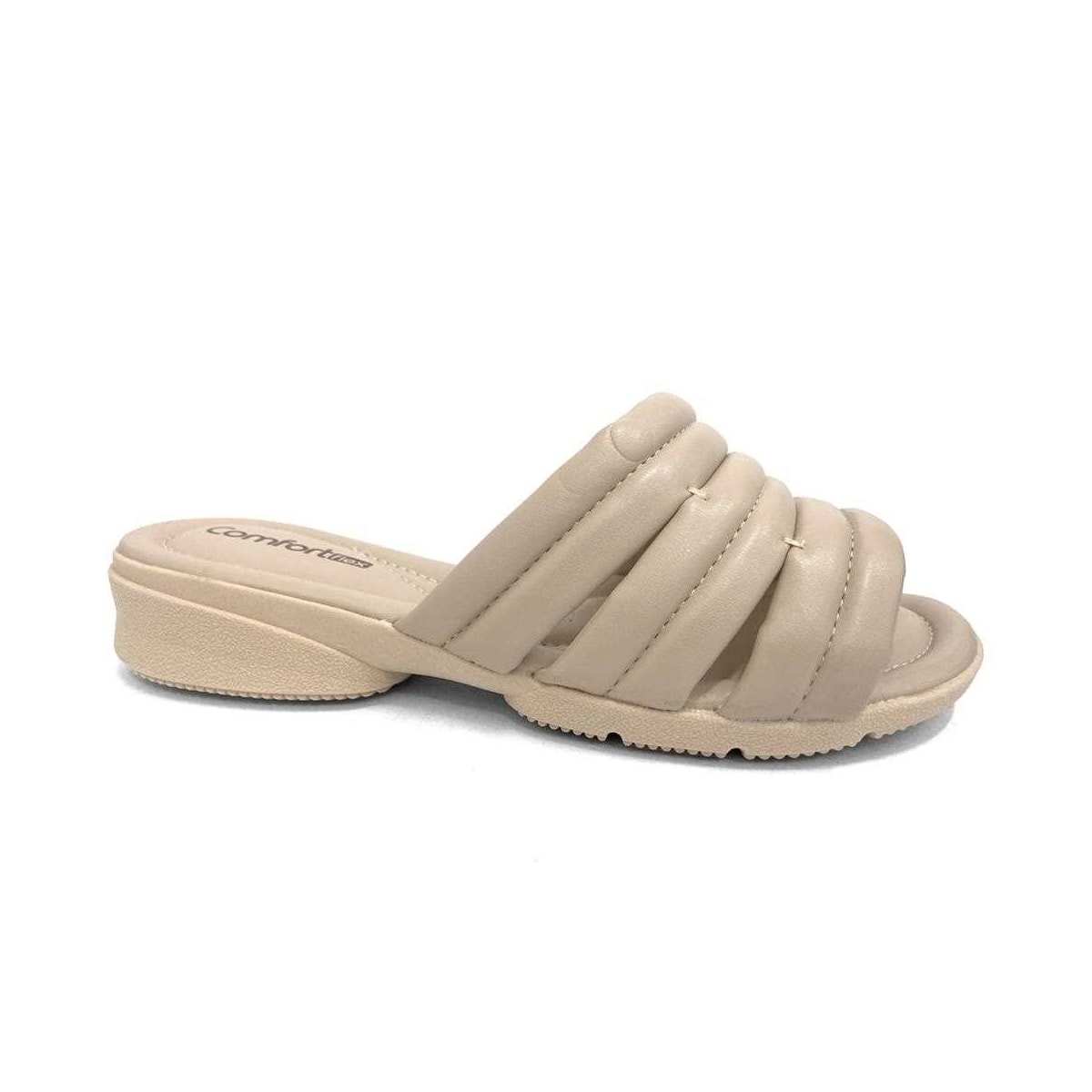 Chinelo Comfortflex 22-81304 Pele Chinelo Comfortflex 22-81304 Pele