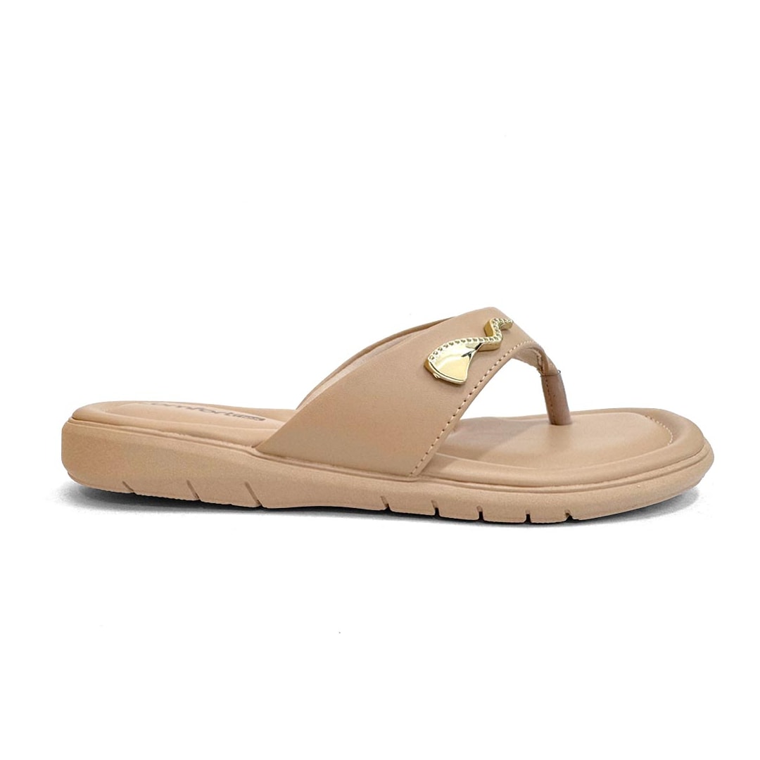 Chinelo Comfortflex De Dedo 24-68401 Caqui