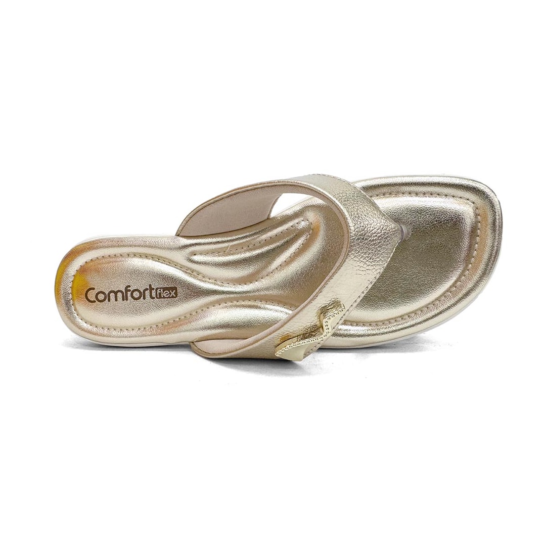 Chinelo Comfortflex De Dedo 24-68401 Ouro Chinelo Comfortflex De Dedo 24-68401 Ouro