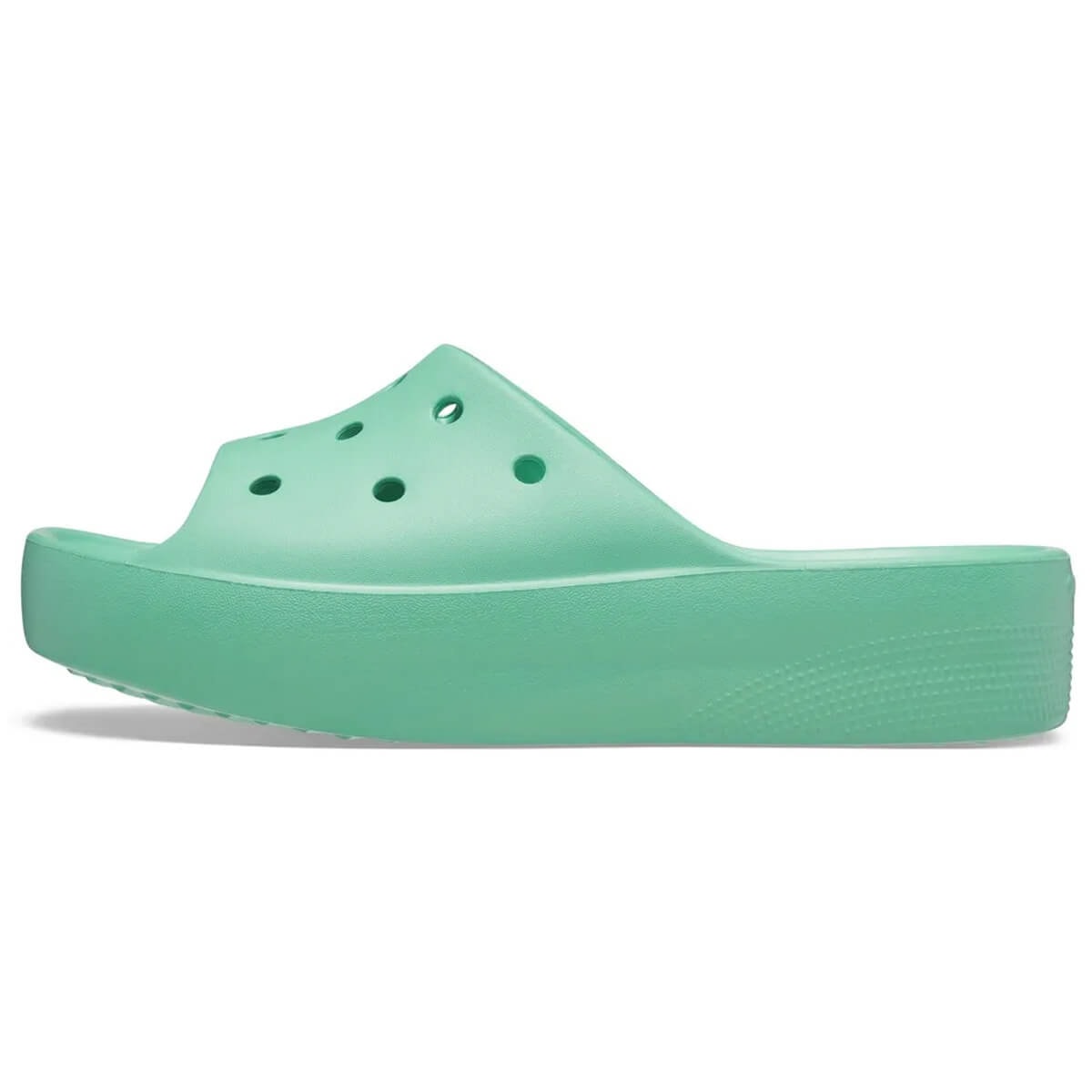 Chinelo Crocs Classic Platform Slide 208180 Jade Stone Chinelo Crocs Classic Platform Slide 208180 Jade Stone