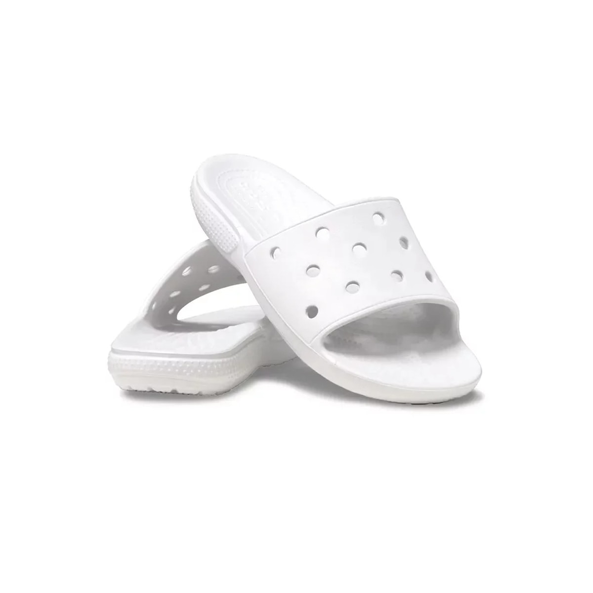 Chinelo Crocs Classic Slide X20612 White Chinelo Crocs Classic Slide X20612 White