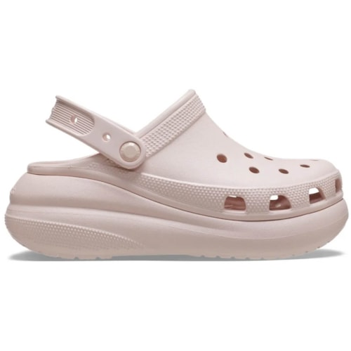 Detalhe - Chinelo Crocs Clog Crush  207521 Quartz