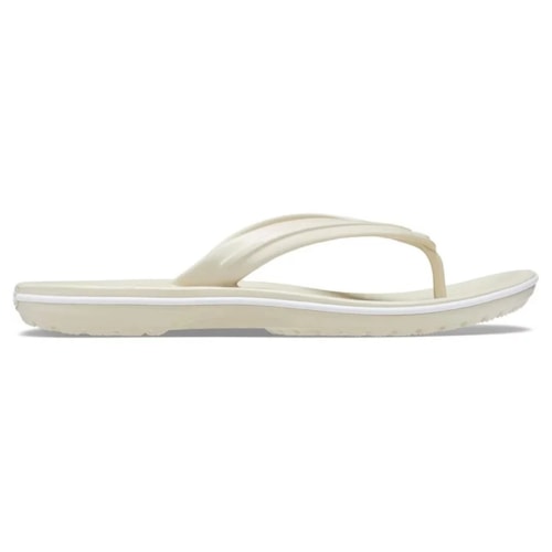 Chinelo Crocs Crocband Flip 11033 Creme/Bone