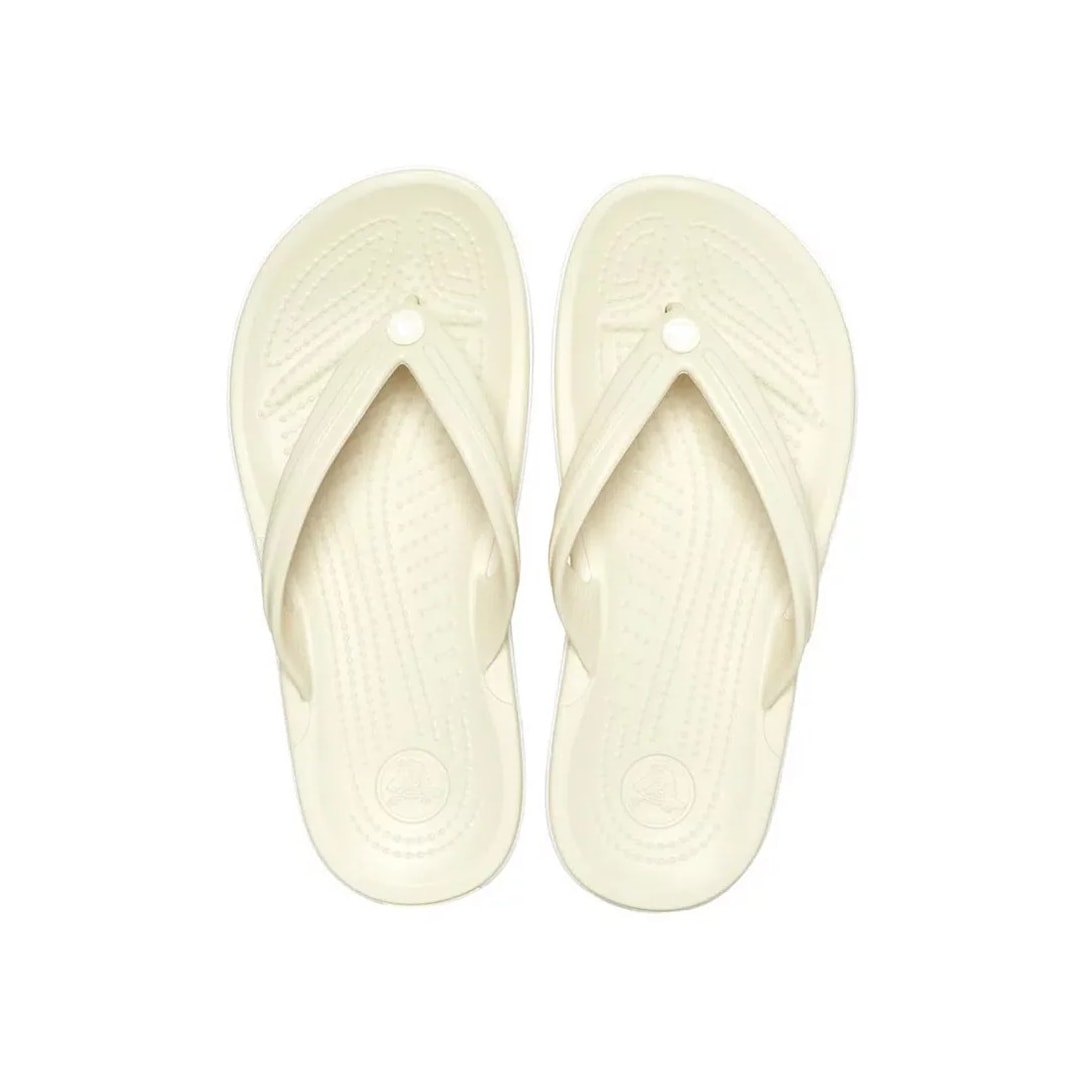 Chinelo Crocs Crocband Flip 11033 Creme/Bone Chinelo Crocs Crocband Flip 11033 Creme/Bone