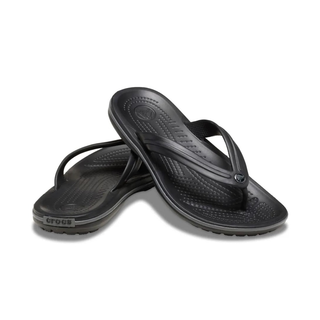 Chinelo Crocs Crocband Flip Army 11033 Black