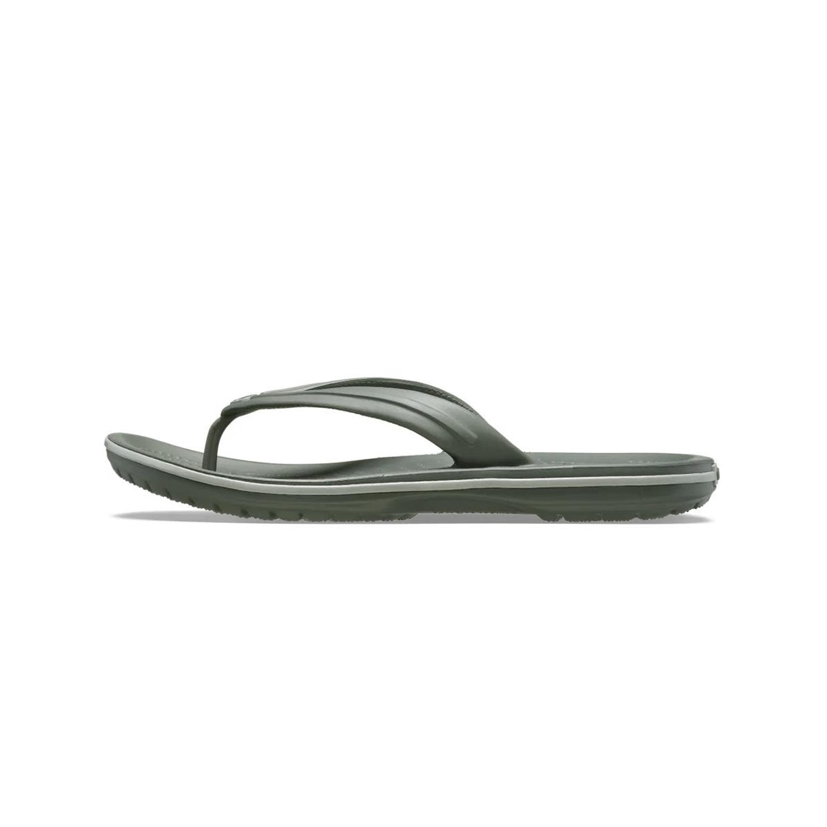 Chinelo Crocs Crocband Flip Army 11033 Olive Chinelo Crocs Crocband Flip Army 11033 Olive