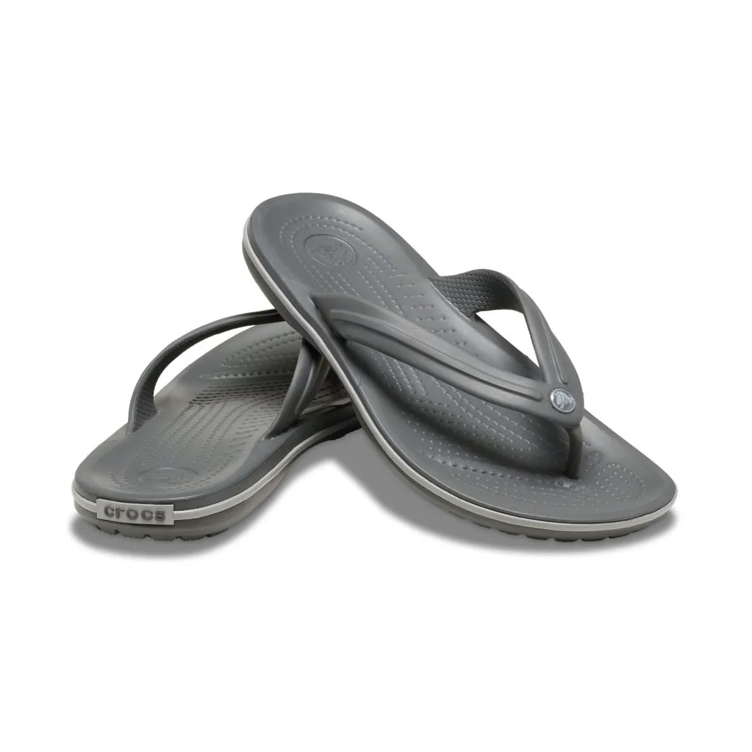 Chinelo Crocs Crocband Flip Army 11033 Slate Grey Chinelo Crocs Crocband Flip Army 11033 Slate Grey