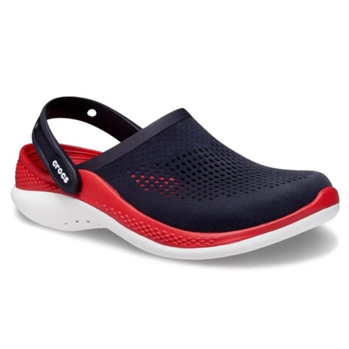 Chinelo Crocs Literide 360 Clog 20670 Navy/Pepper