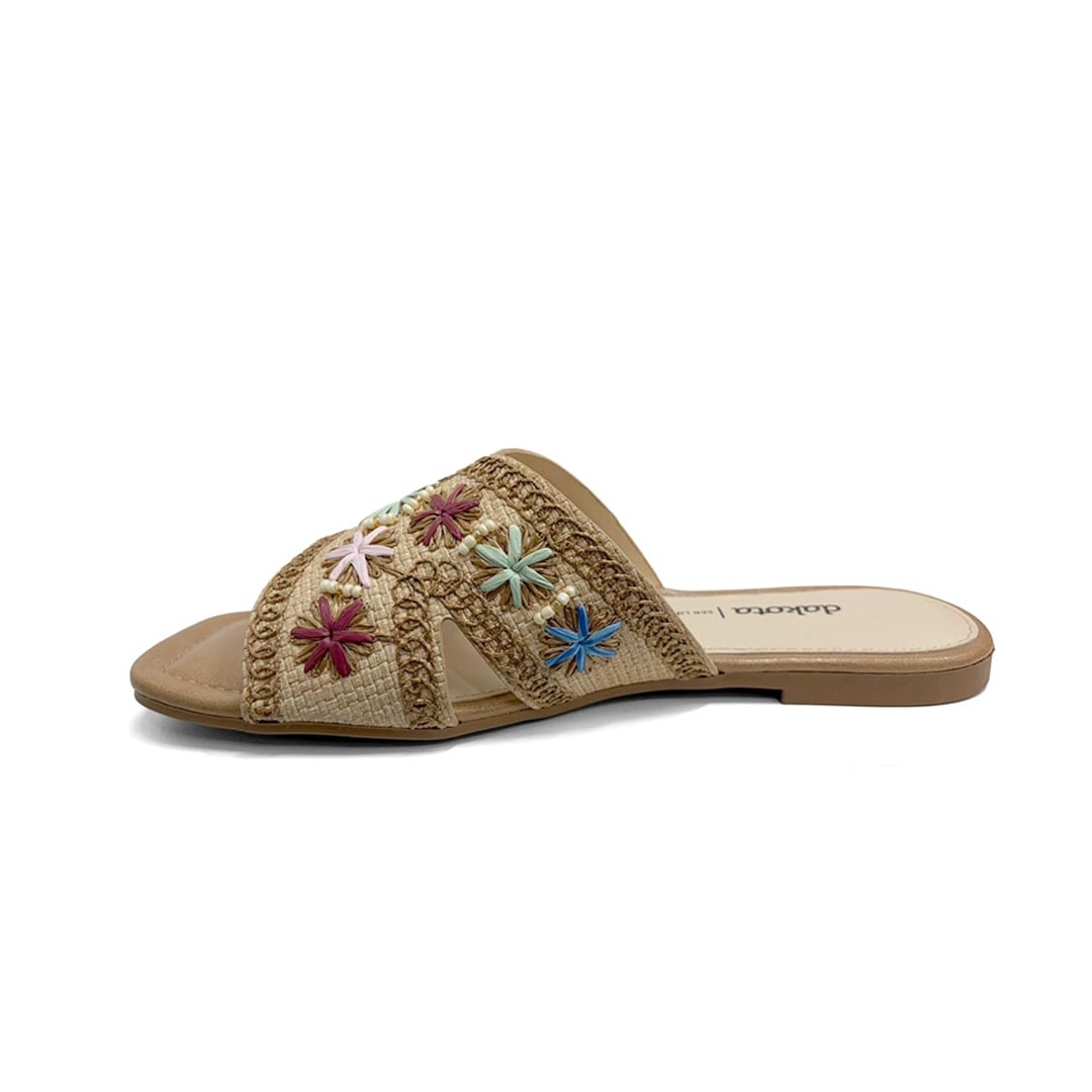Chinelo Dakota Feminino Rasteira Db953o Multicolor