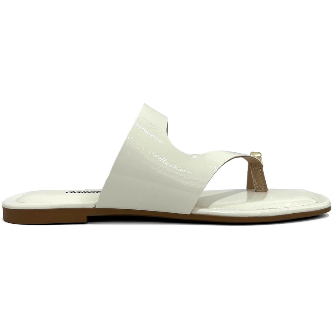 Chinelo Dakota Rasteira De Dedo Y8681 Cream Chinelo Dakota Rasteira De Dedo Y8681 Cream